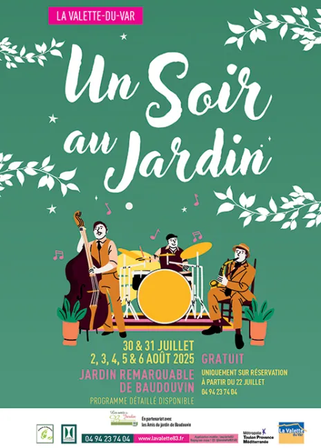 Concerts gratuits Un soir au jardin