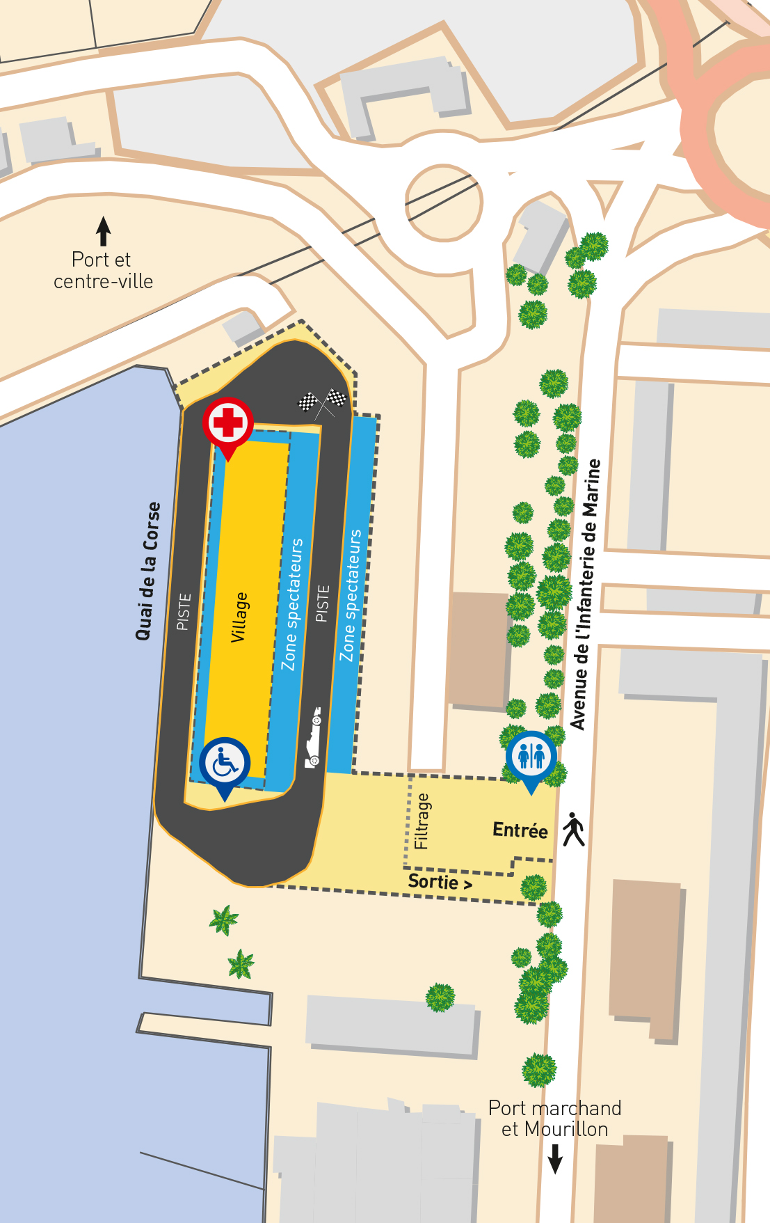 Carte village Roadshow F1