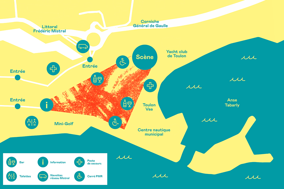 Plan d’accès Liberté Plage 2019