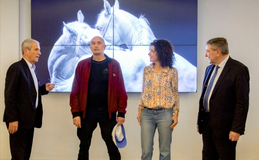 Présentation "Ex Anima" - Hubert Falco, Bartabas, Pascale Boeglin Rodier et Robert Beneventi