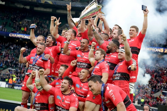 Le RCT champion d'Europe © Kilian Fragu (RCT)