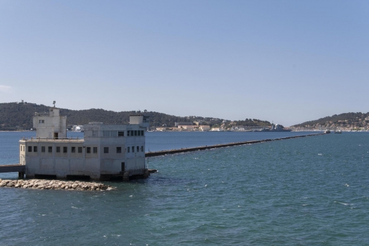 1ère pierre chantier grande jetée