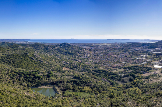 Vue depuis le Fenouillet - Hyères