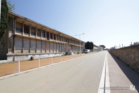 Le site aujourd'hui boulevard du commandant Nicolas