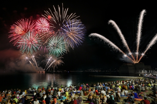 Feu d'artifice du 15 août de la Ville de Toulon