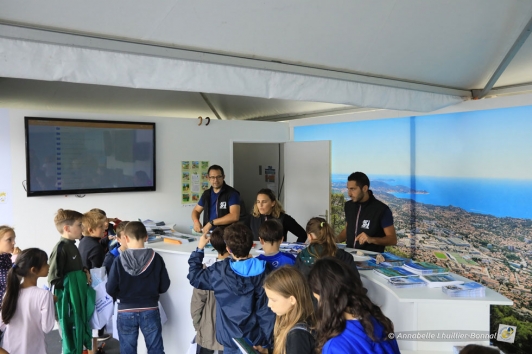 Le stand Tourisme des partenaires institutionnels