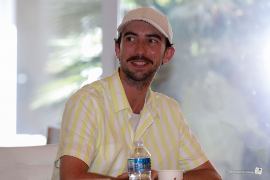 Alexandre Benjamin Navet, artiste - Conf. de presse L'été à Toulon