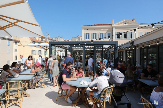 Le rooftop des Halles