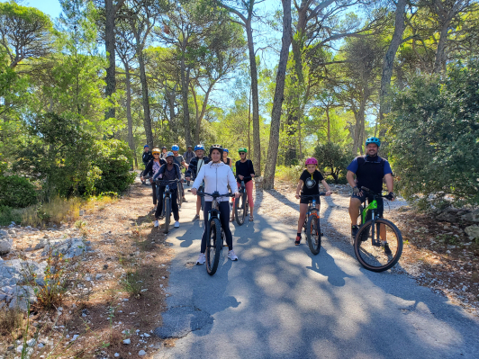 Semaine de la Mobilité TPM - Balade en VTTAE / Mont Faron ©DR