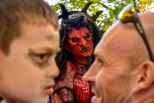 Halloween - Jardin remarquable de Baudouvin