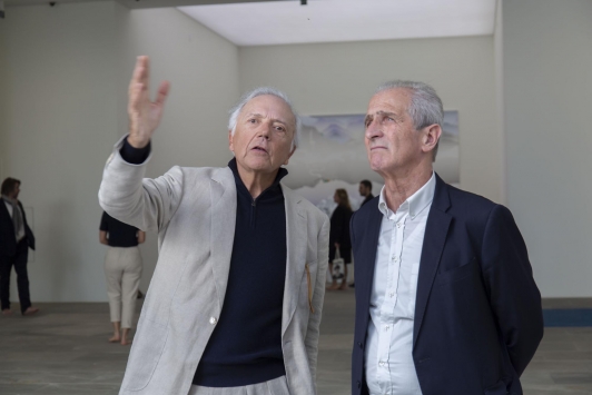 Edouard Carmignac et Hubert Falco