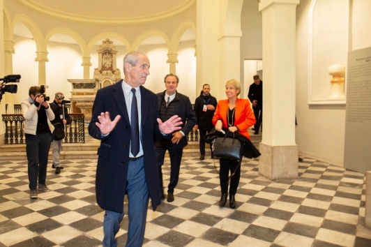 La chapelle, inscrite à l'inventaire des monuments historiques, accueille des expositions temporaires