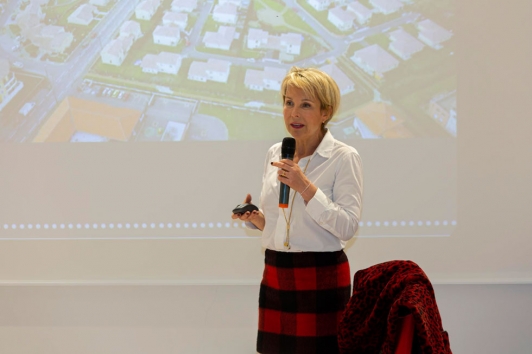 Corinne Vezzoni, l'architecte du projet