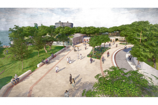 Projet rénovation Corniche Tamaris ©Agence GUILLERMIN - ATU