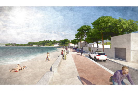 Projet rénovation Corniche Tamaris ©Agence GUILLERMIN - ATU