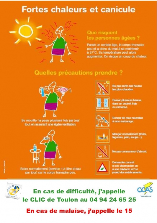En cas de fortes chaleurs