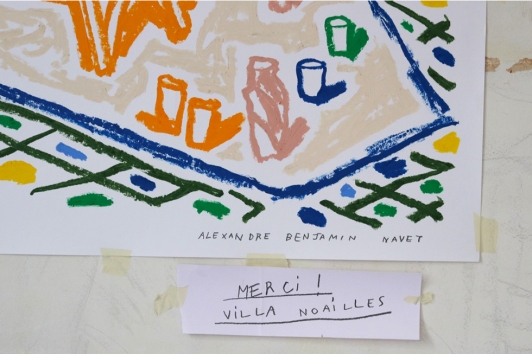 Alexandre Benjamin Navet pour la villa Noailles