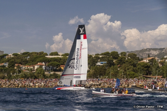 Groupama Team France termine 4ème au classement de l'étape toulonnaise