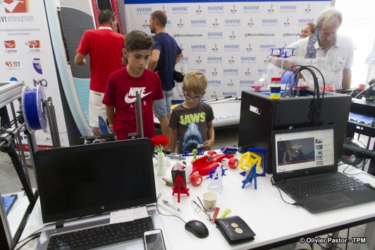 Imprimante 3D dans la Cité des Sciences et de la Mer