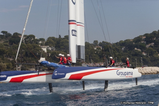 Groupama Team France: après 3 manches, les français occupent la seconde place sur l'épreuve de Toulon