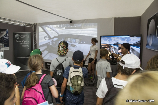 Simulation réalité virtuelle Optus -  La Cité des Sciences et de la Mer