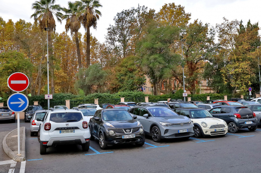 Parking connecté par camera - Ville du Pradet