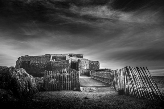 Catégorie "Le Grand Site en noir et blanc" 1ère place Caroline Gabas avec "Fascinante forteresse"