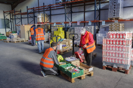 Entrepôts de la Banque Alimentaire © O. Pastor TPM