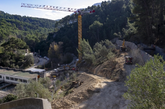 Travaux Barrage de Dardennes au Revest-les-Eaux