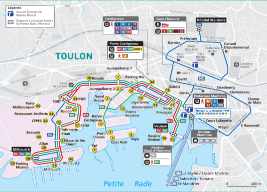Plan réseau Mistral