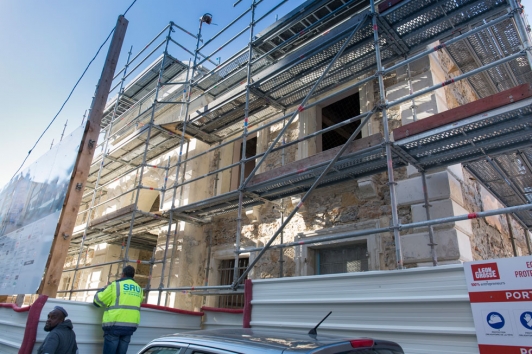 Rénovation de l'ancien pavillon d'accueil rue Chalucet