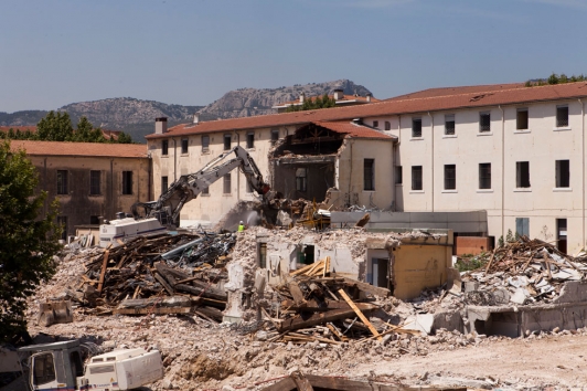 Chantier Chalucet début juillet