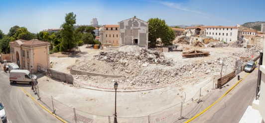 Chantier Chalucet début juillet