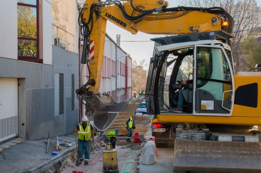 Travaux sur les réseaux avenue Rageot de La Touche