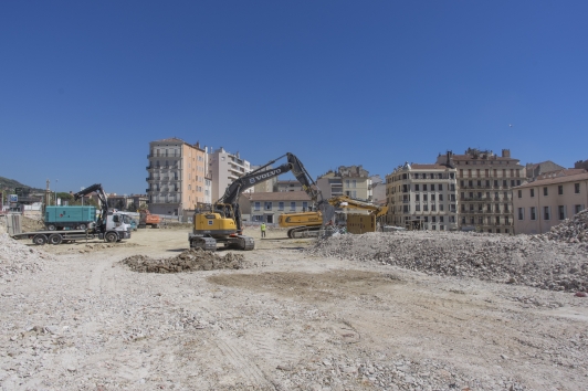 Les travaux continuent à Chalucet