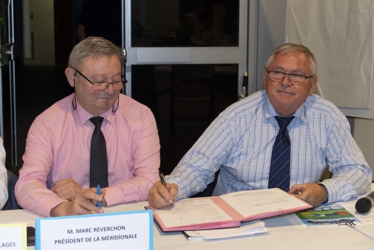 Signature de la charte d'Eco-responsabilité de l'activité maritime