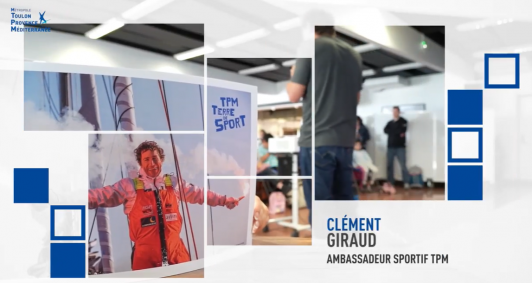 Clément Giraud - ambassadeur sportif de la Métropole TPM