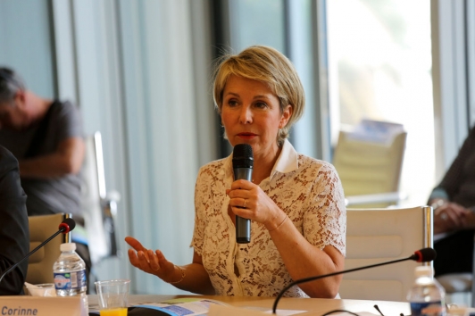 Corinne Vezzoni, architecte du projet