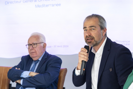 Stéphane DEVRIEUX, directeur de l'Office de Tourisme Provence Méditerranée