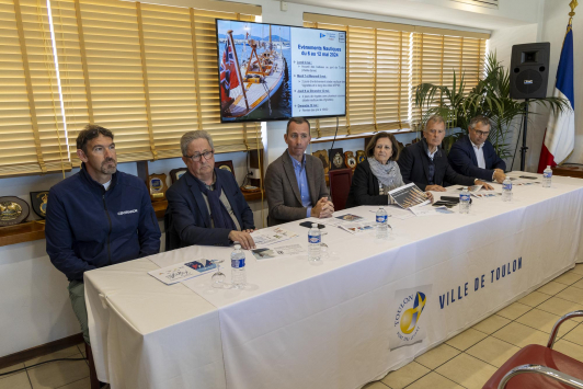 Toulon Provence Regatta - conférence de presse du 18.04.2024