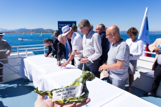 Contrat de Baie des îles d'or - Signature le lundi 3 juillet 2017