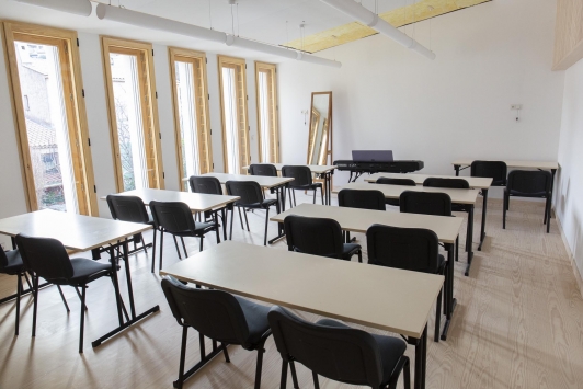 Salle de classe du Conservatoire TPM - Site du Pradet