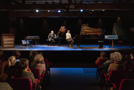 Master class avec J-F Zygel au Conservatoire TPM