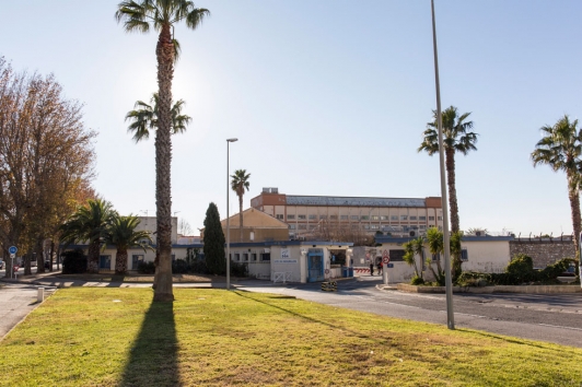 L'entrée de l'ancien site de DCNS sur l'Arsenal nord au mourillon