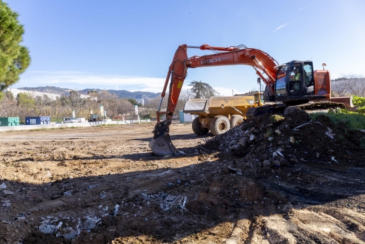 Déchèterie Toulon travaux