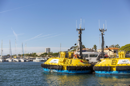 Démonstration de surveillance par drones - SEAOWL