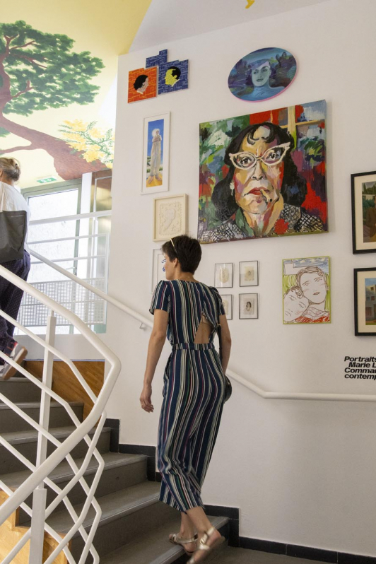 Villa Noailles: portraits de Marie-Laure & Charles de Noailles - commandes artistiques contemporaines