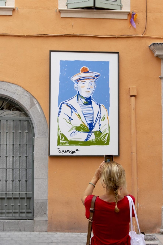 Les dessins d'Alexandre Benjamin Navet Rue des Arts à Toulon