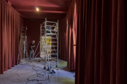 Salle à manger du projet de Pierre Yovanovitch