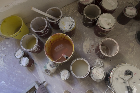 Travaux en cours à l'ancien évêché